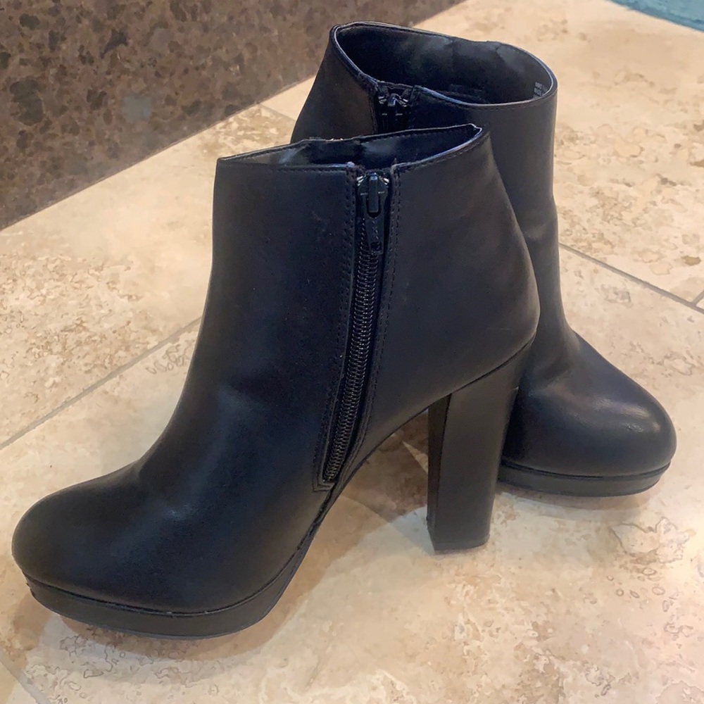 Juicy Couture black ankle boots